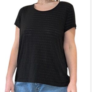 Zara Black Short Sleeve Tee